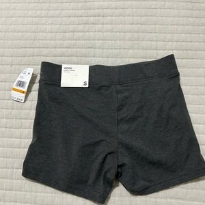 AERO Women's Charcoal Athletic Shorts - Small